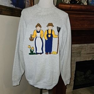 Vintage Sweat Appeal by Tultex farmer sweatshirt size XXL